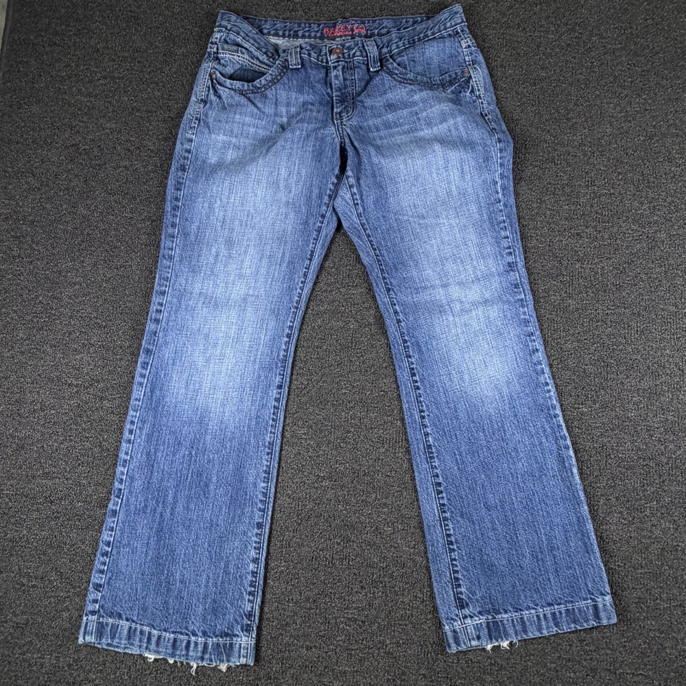 Cinch Jeans Womens 11R (Fits 35x30) Bailey Blue Relaxed Mid Rise Bootcut EUC